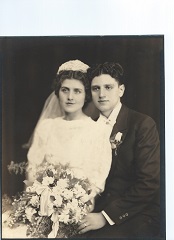 Dominic Turchetti & Helen Bruno's Wedding Photo - 1938